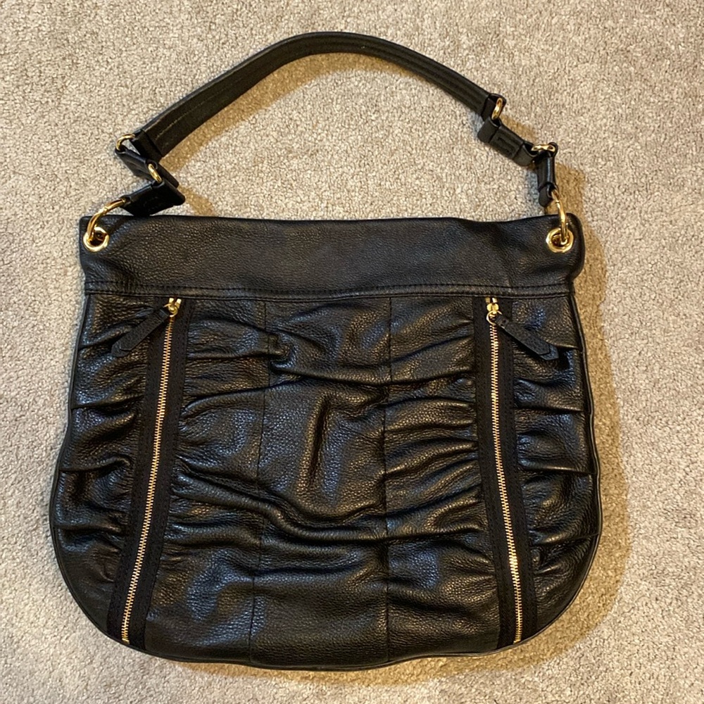 Cole Haan black leather purse